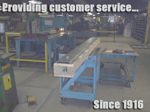 General Sheet Metal Works, Inc. Bridgeport, Connecticut custom metal fabrication